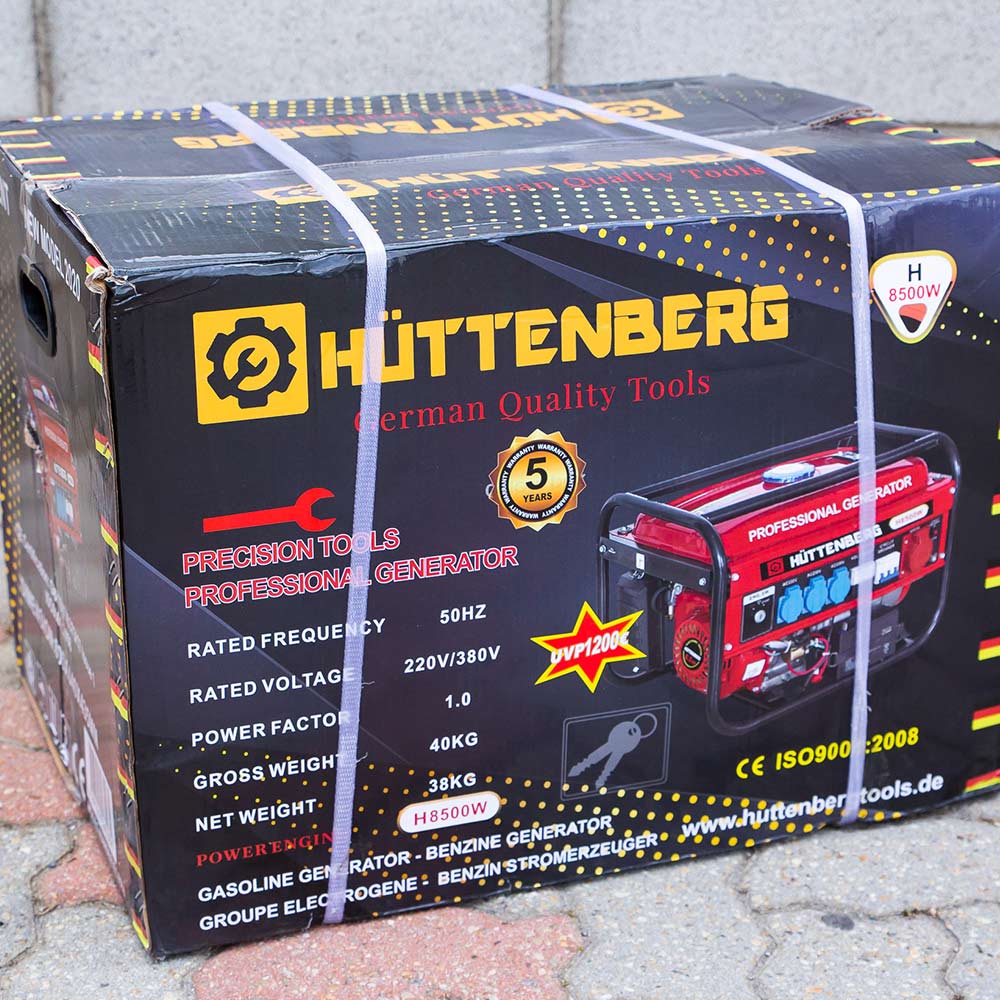 Generatore Di Corrente SILENZIATO 8500W 8,5KW (220/380v) TRIFASE INVERTER AVR AVVIAMENTO ELETTRICO - immagine 4