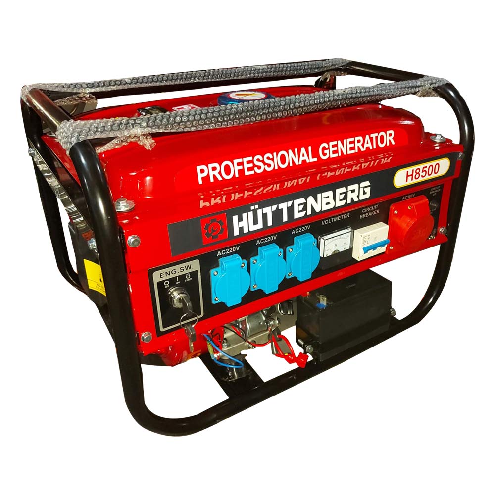 Generatore Di Corrente SILENZIATO 8500W 8,5KW (220/380v) TRIFASE INVERTER AVR AVVIAMENTO ELETTRICO - immagine 2