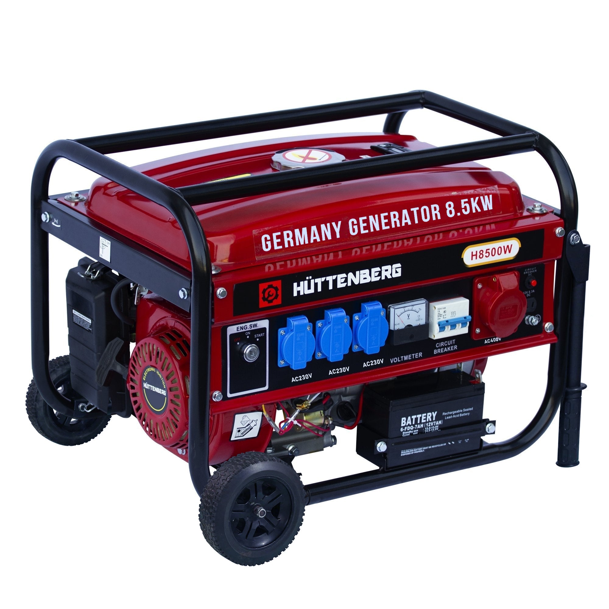 Generatore Di Corrente 8500W 8,5KW (220/380v) INVERTER SILENZIOSO - immagine 5