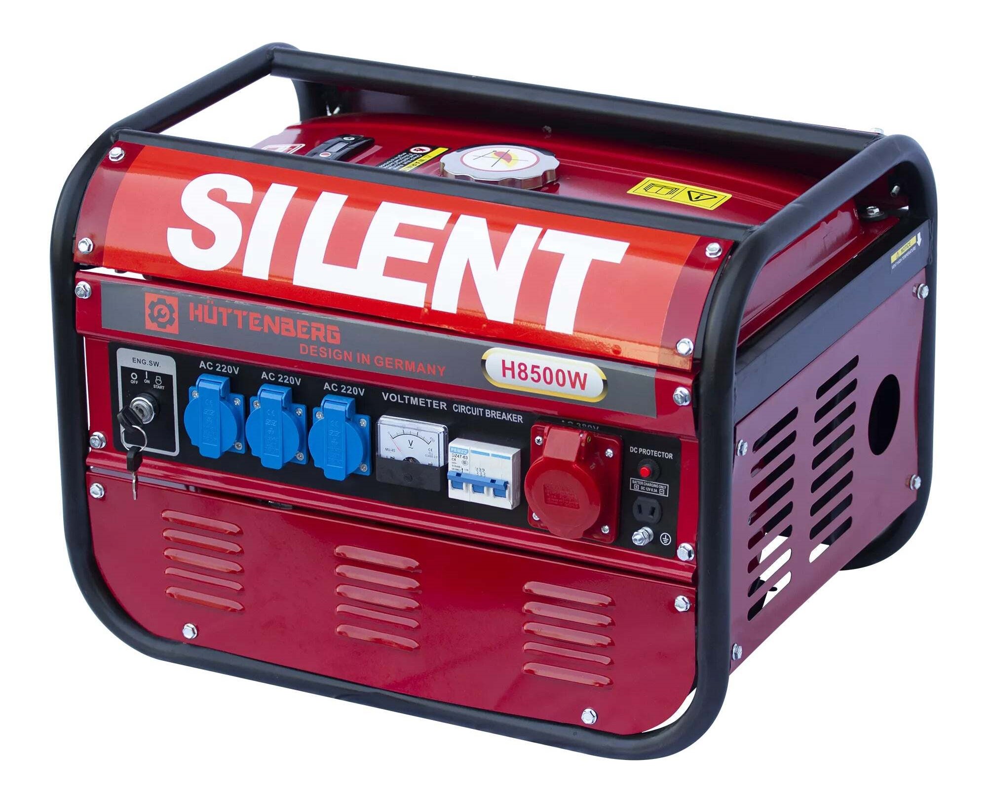 Generatore di Corrente 8,0kw/8000w 220v/380v SILENZIOSO - immagine 2