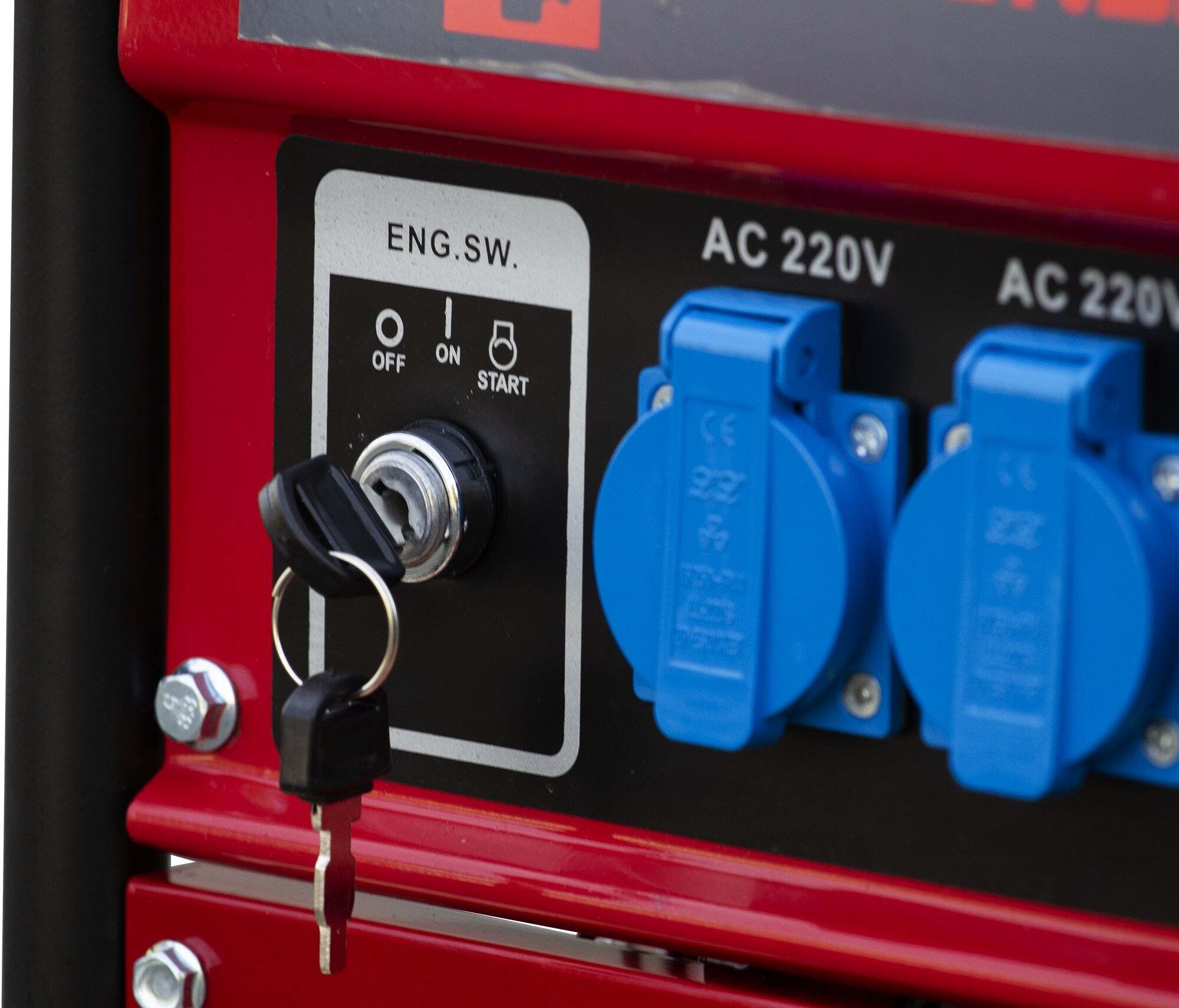 Generatore di Corrente 8,0kw/8000w 220v/380v SILENZIOSO - immagine 5